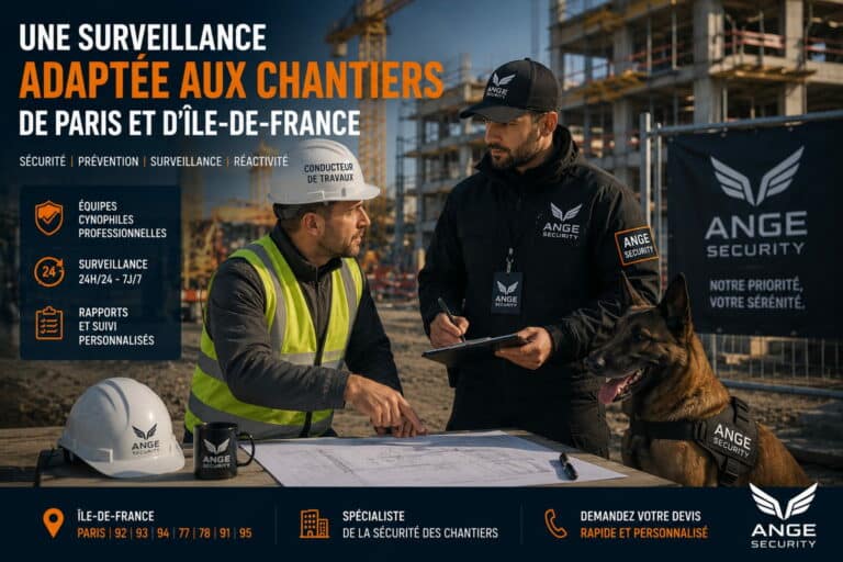 Surveillance spéciale chantier BTP à Paris et en Île de France